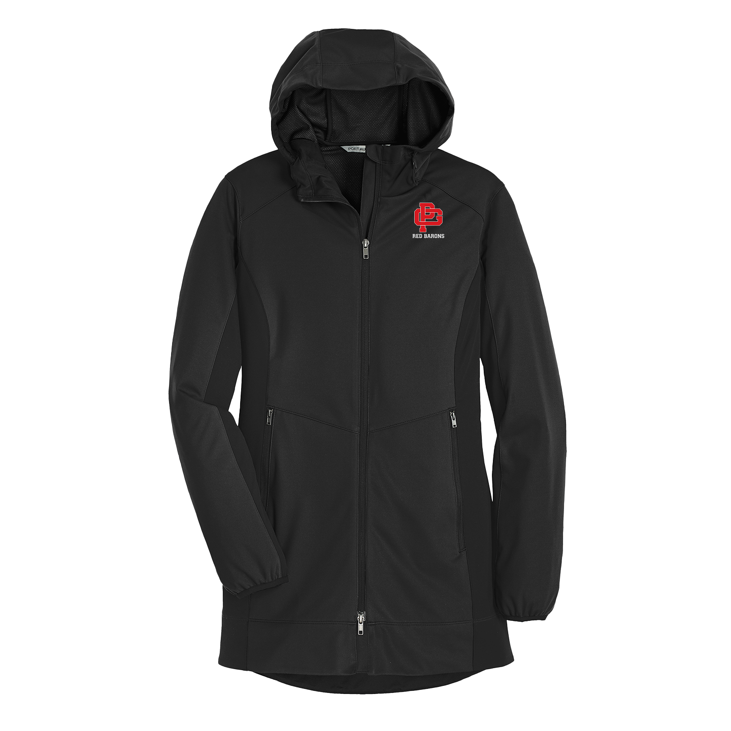 PORT AUTHORITY LADIES ACTIVE HOODED SOFT SHELL JACKET