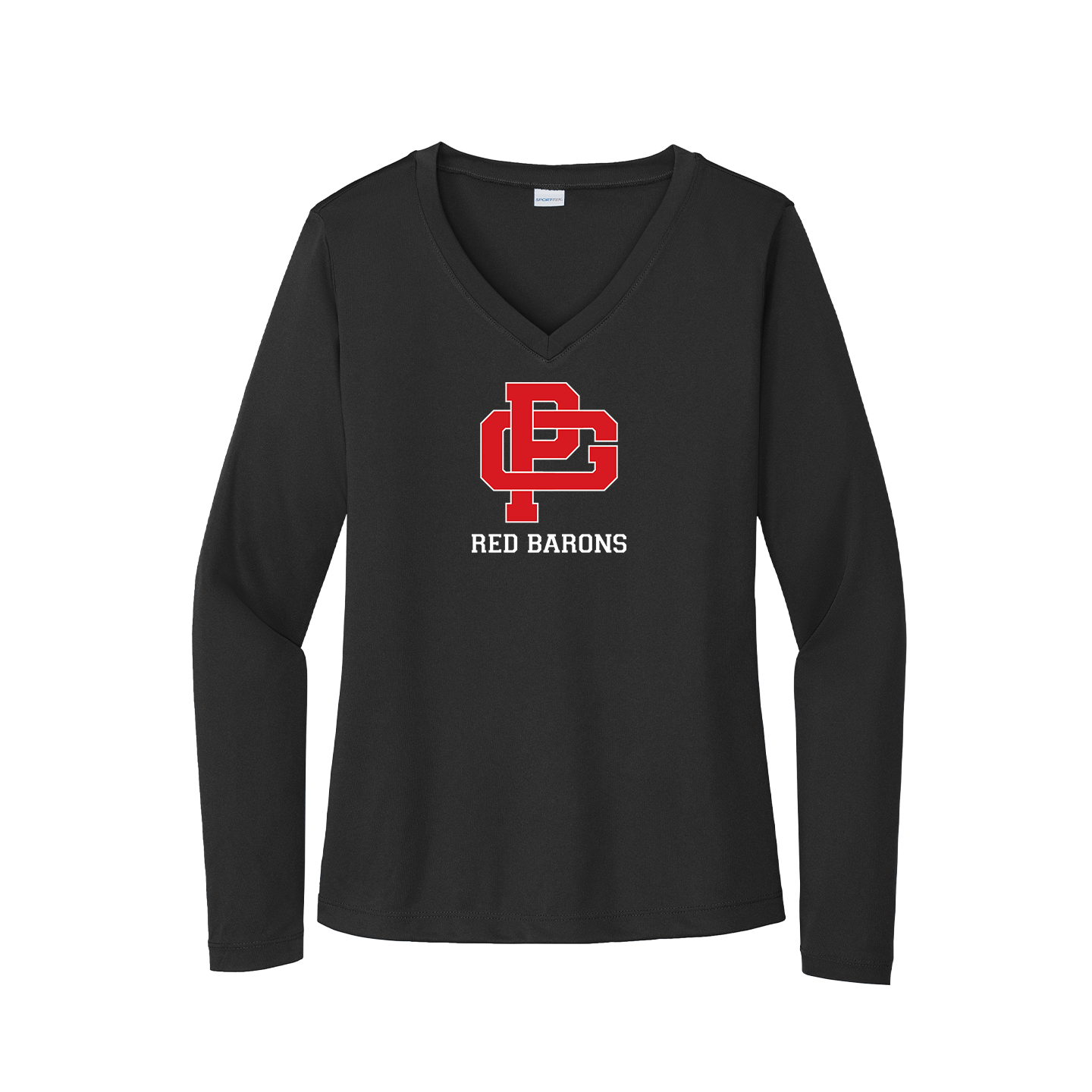 SPORT-TEK LADIES LONG SLEEVE POSICHARGE COMPETITOR TEE
