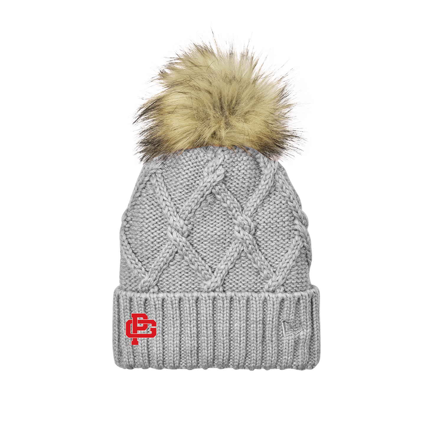 NEW ERA FAUX FUR POM BEANIE