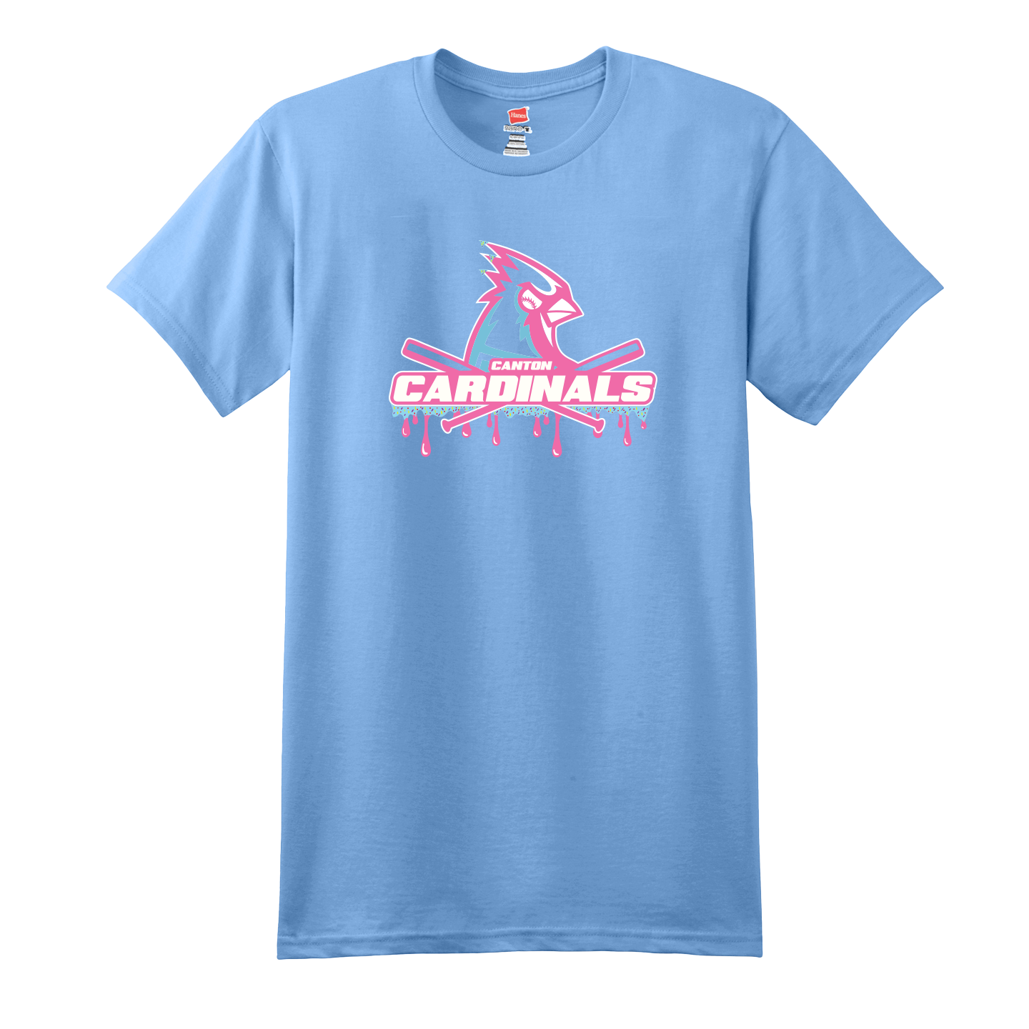 NEW Hanes Perfect T Shirt (Cardinals Drip)