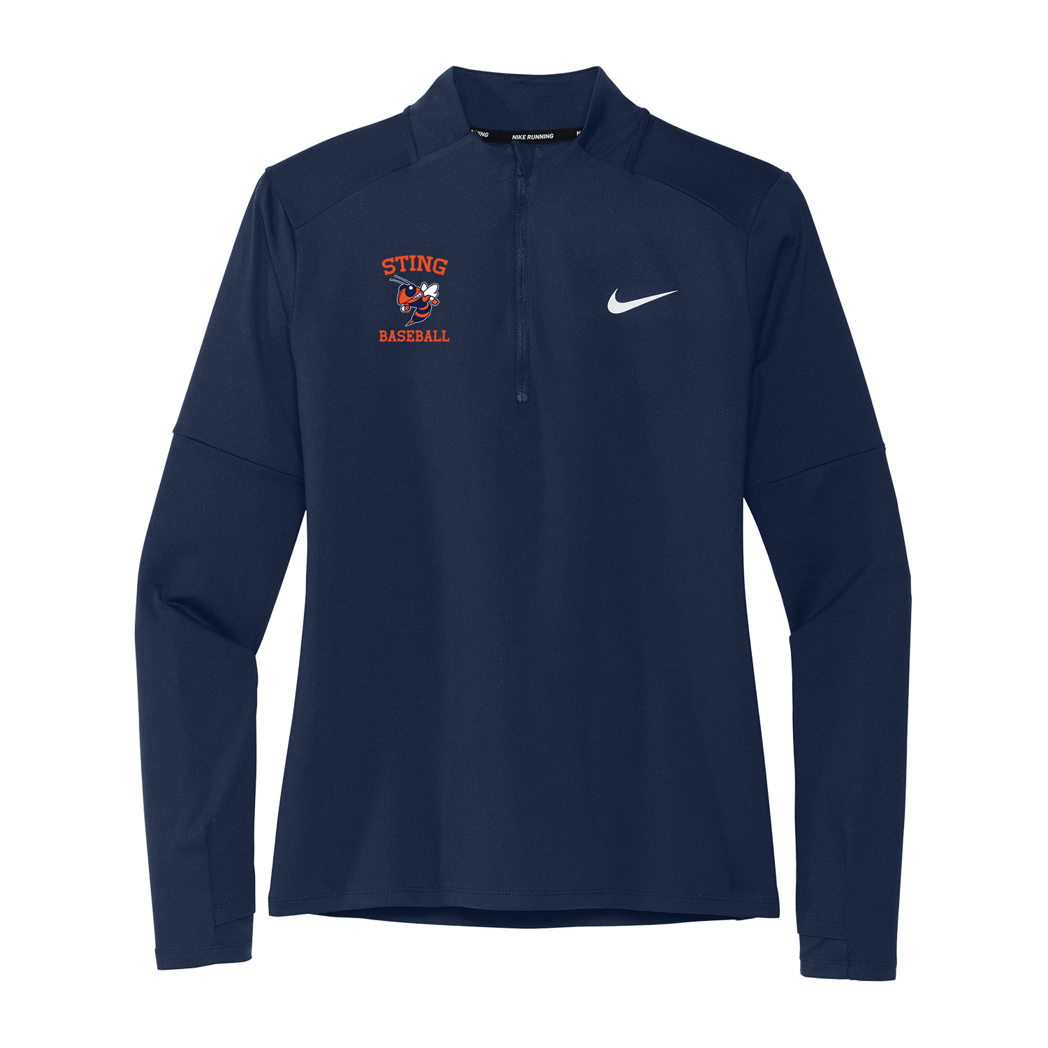 NIKE WOMEN'S DRI-FIT ELEMENT 1/2-ZIP TOP