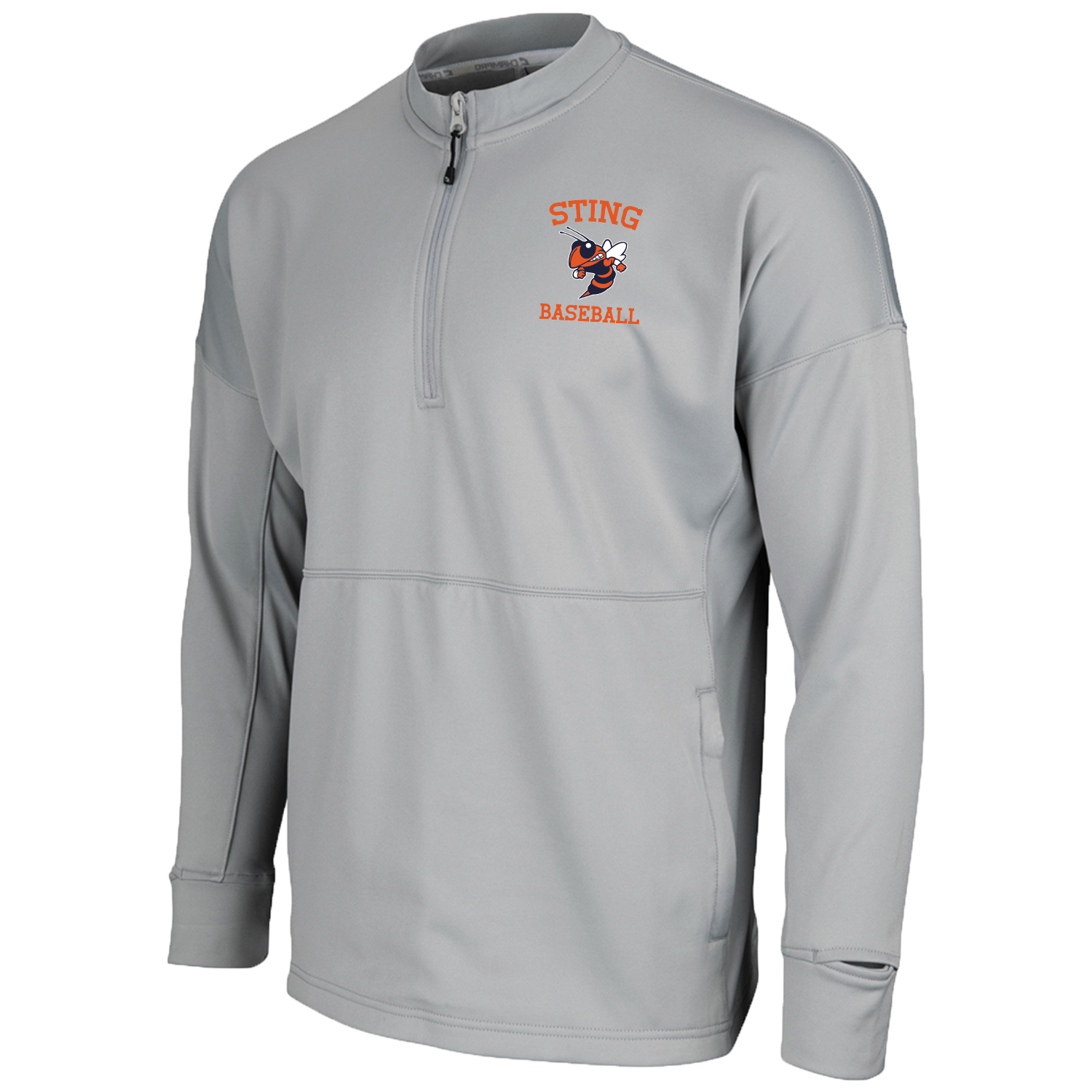 CHAMPRO LINEUP FLEECE 1/4 ZIP CREW