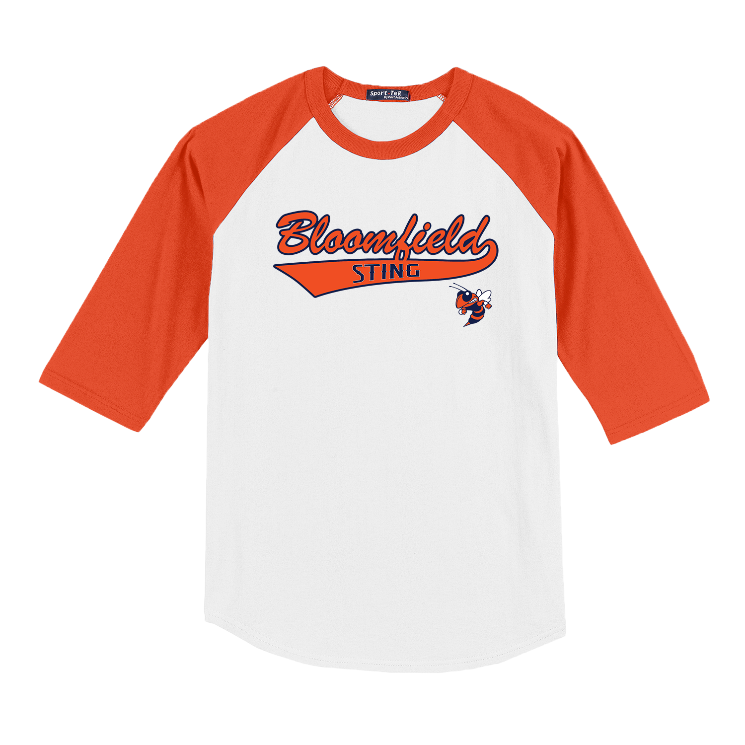 SPORT-TEK COLORBLOCK RAGLAN JERSEY