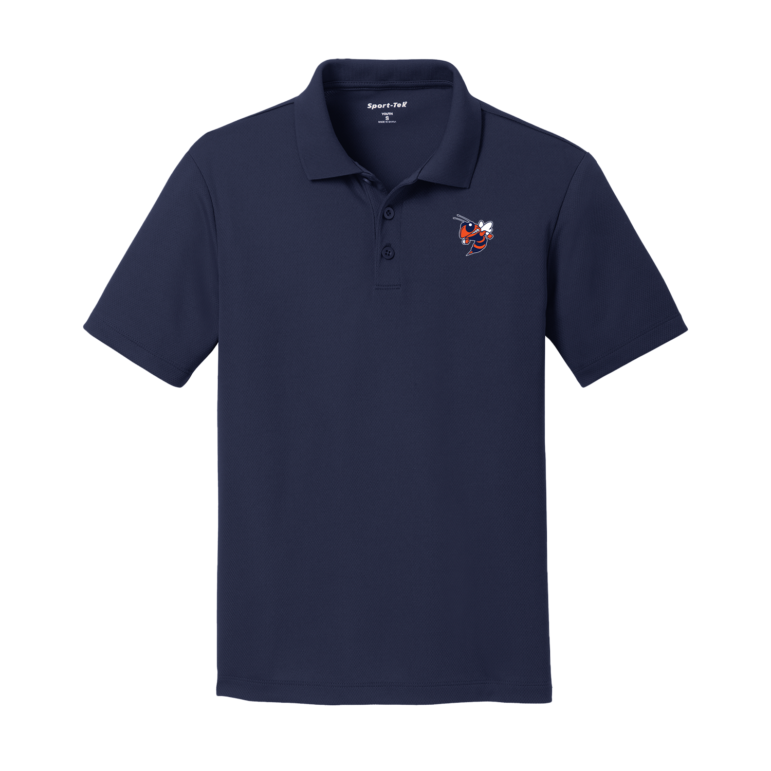 SPORT-TEK YOUTH POSICHARGE RACERMESH POLO