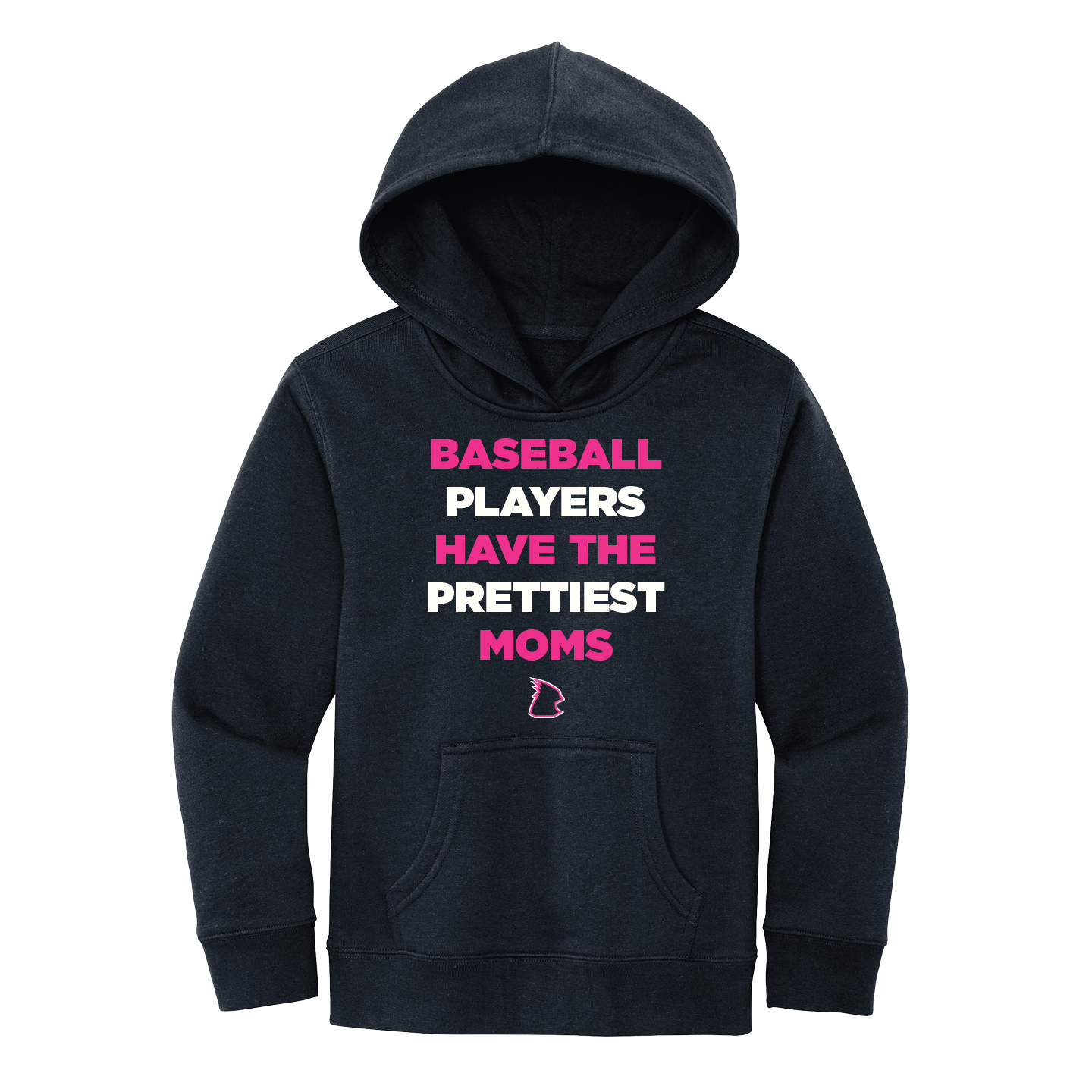 NEW District Youth V.I.T Fleece Hoodie (Baseball Players Have The Prettiest Moms)