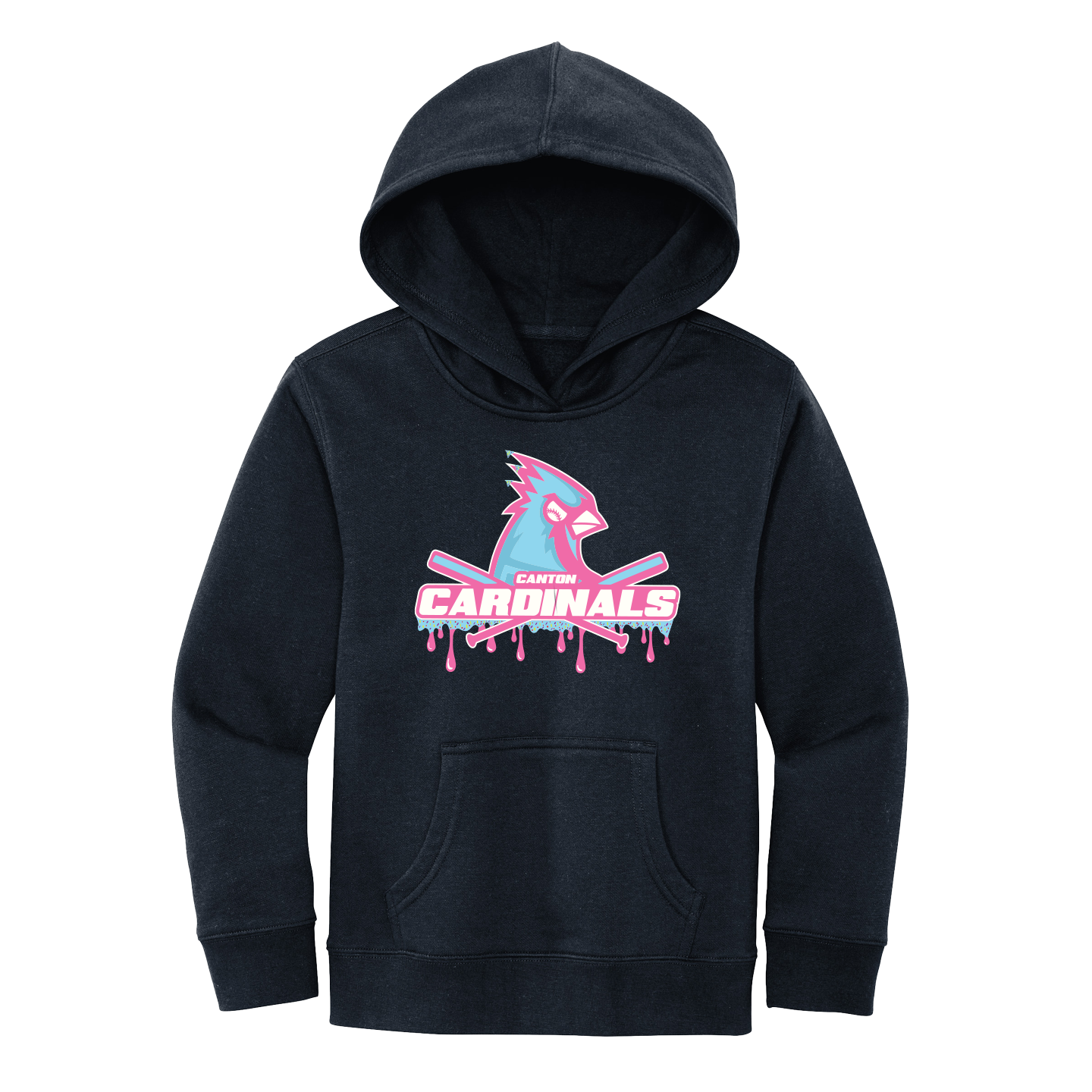 NEW District Youth V.I.T Fleece Hoodie (Cardinals Drip)