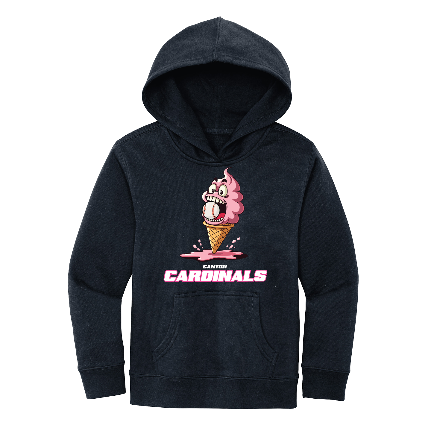 NEW District Youth V.I.T Fleece Hoodie (Ice Cream Cone)