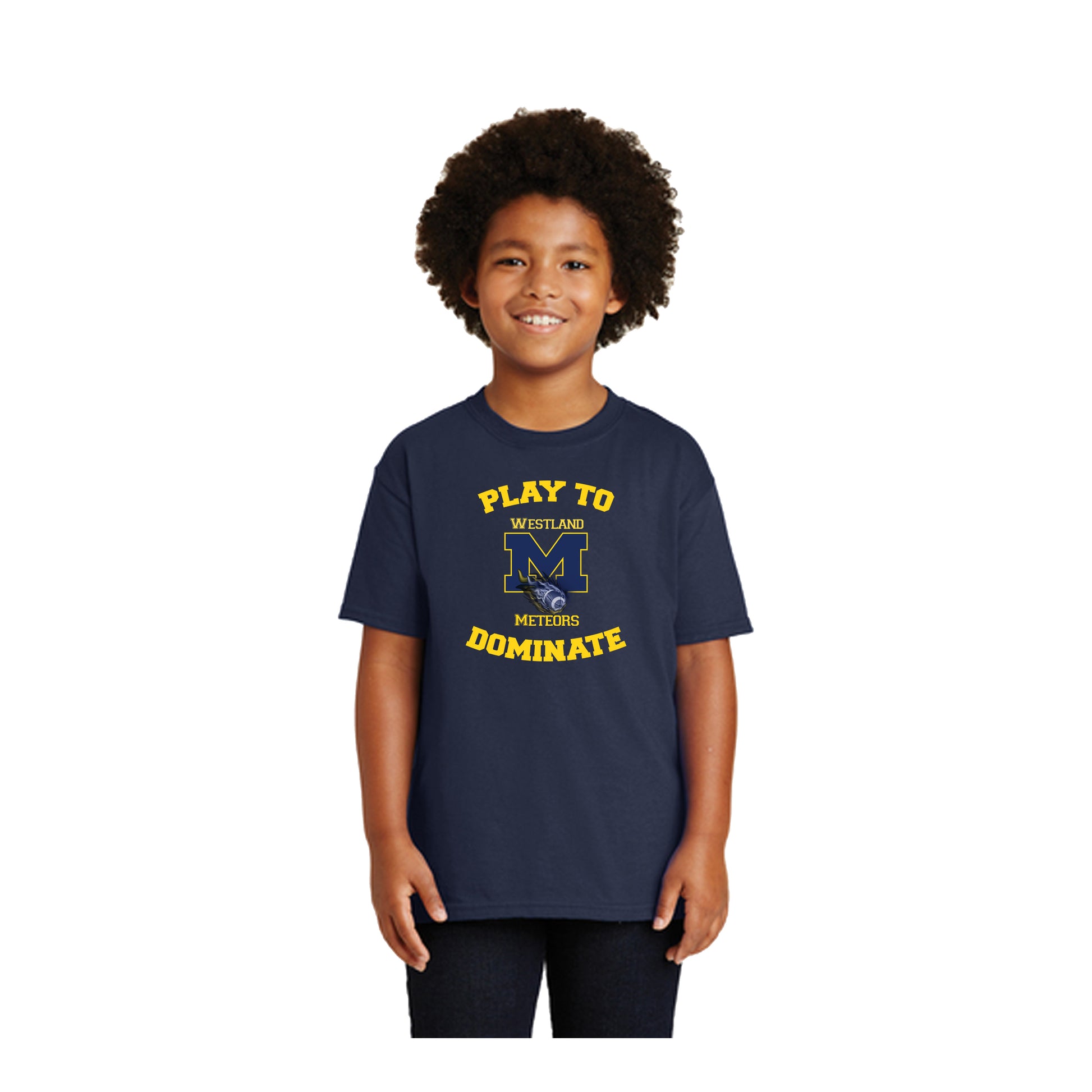 YOUTH PLAY TO DOMINATE TEE