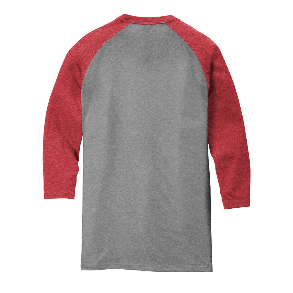 District Perfect Tri Blend 3/4 Sleeve Raglan Tee
