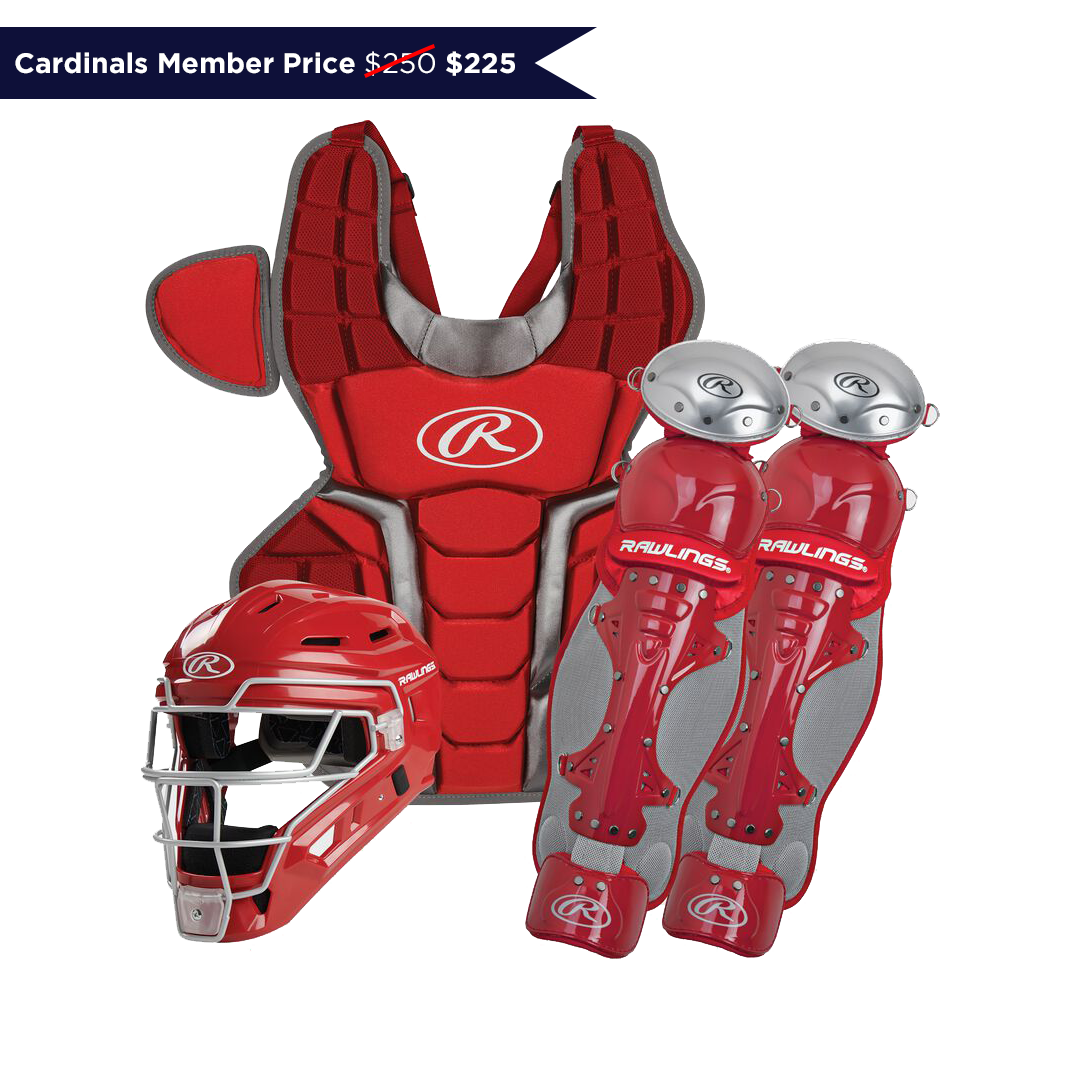 Rawlings 2022 Renegade 2.0 Catcher's Gear Set, Youth Red **In Stock March 25**