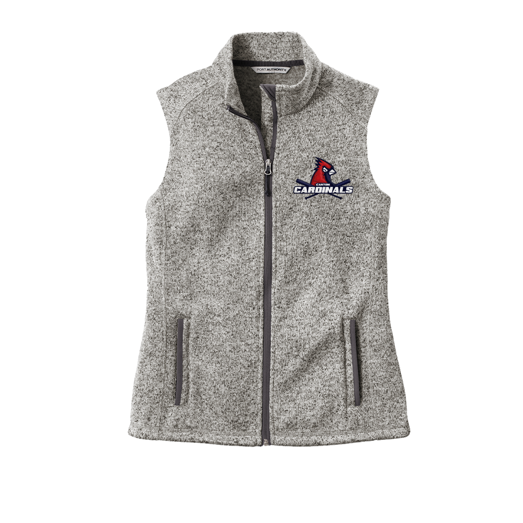 Women's Port Authority Sweater Fleece Vest