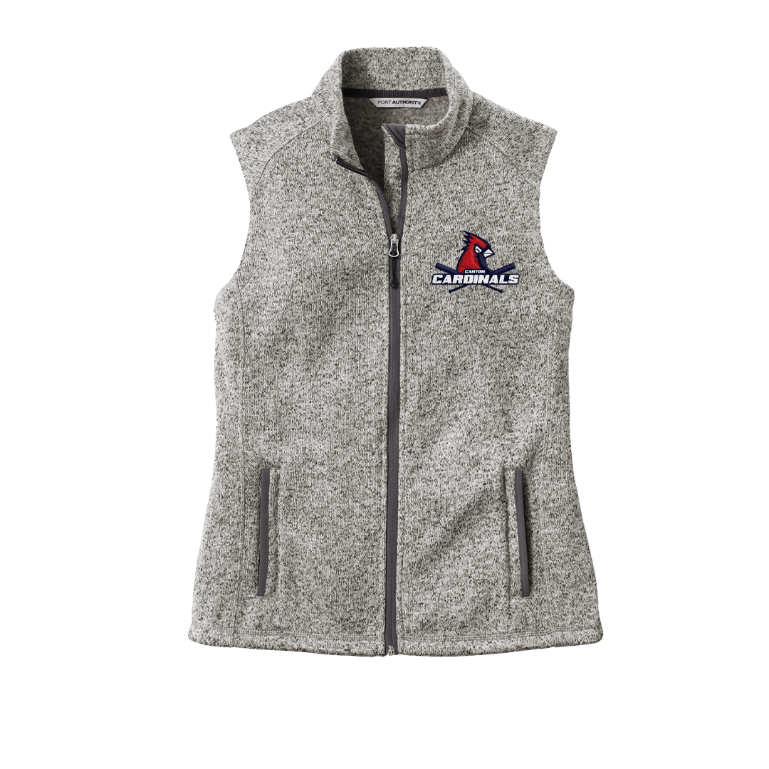 Women's Port Authority Sweater Fleece Vest