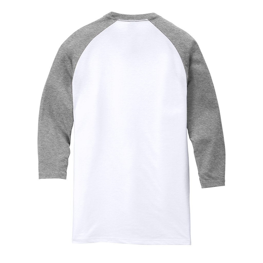 District Perfect Tri Blend 3/4 Sleeve Raglan Tee