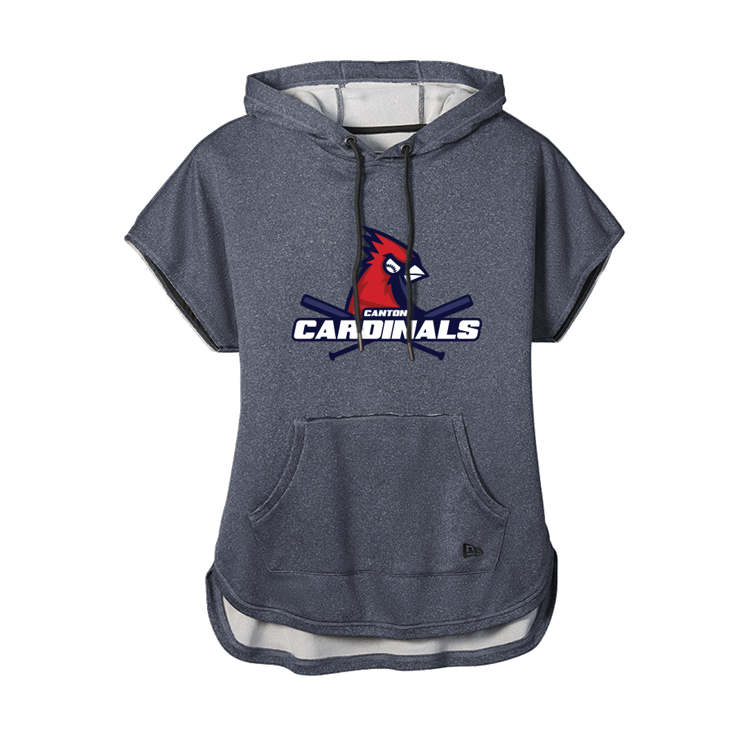 Women's New Era Performance Terry Short Sleeve Hoodie