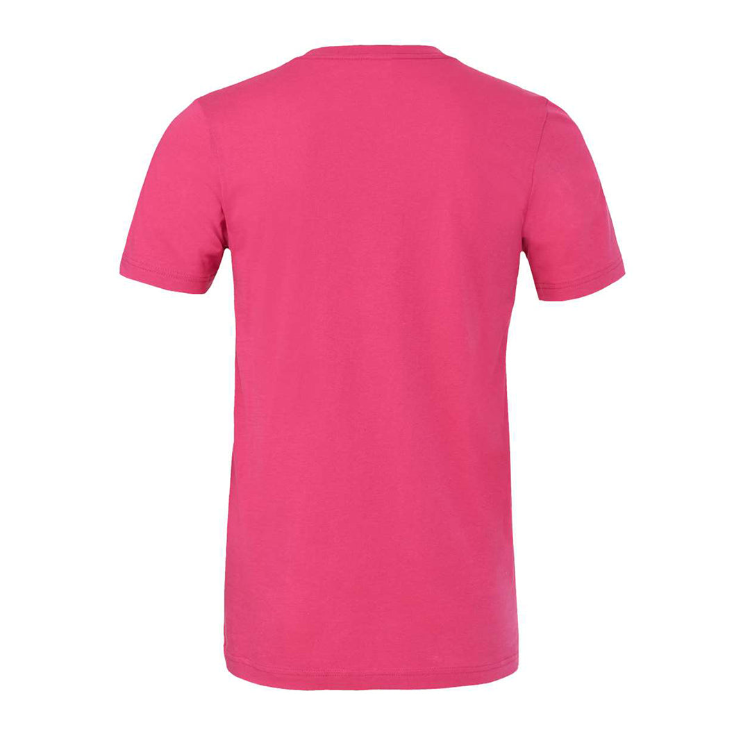 Ferndale Fire Pink Ribbon Unisex BELLA+CANVAS Jersey Tee