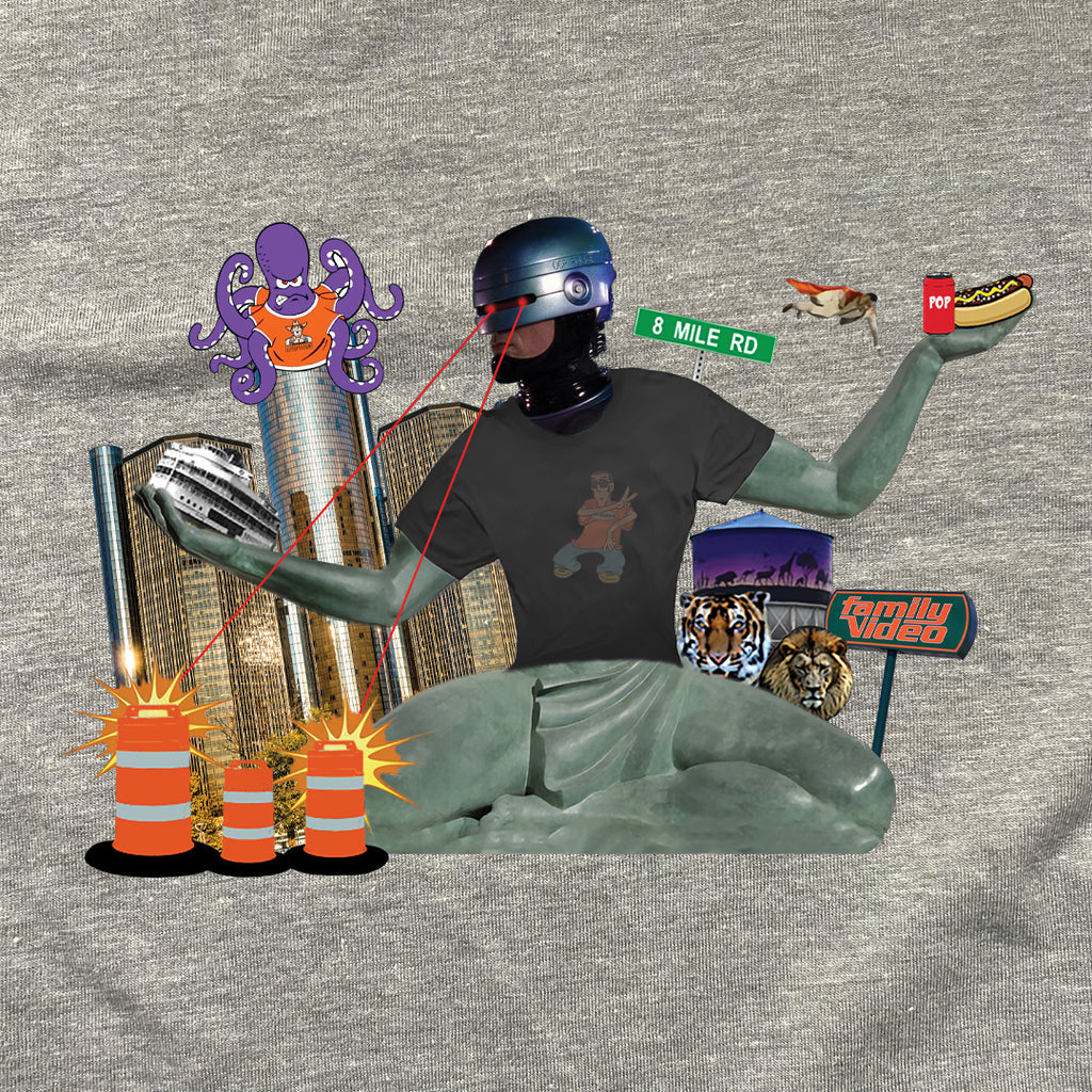 ROBOCOP COLLAGE - Unisex District® Perfect Tri® Tee