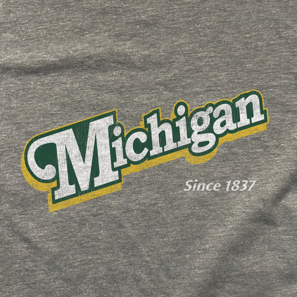 MICHIGAN GINGER POP - Unisex District® Perfect Tri® Tee