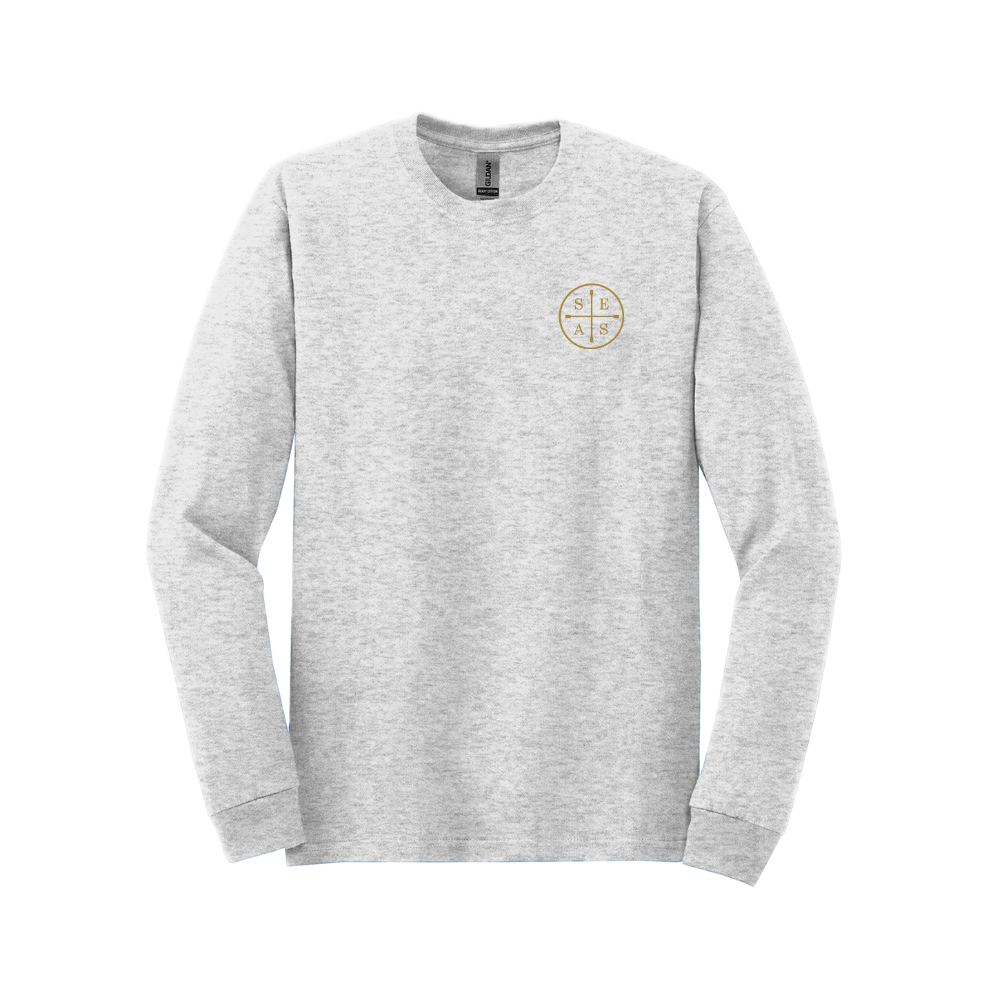 LONG SLEEVE COTTON TEE - SEAS