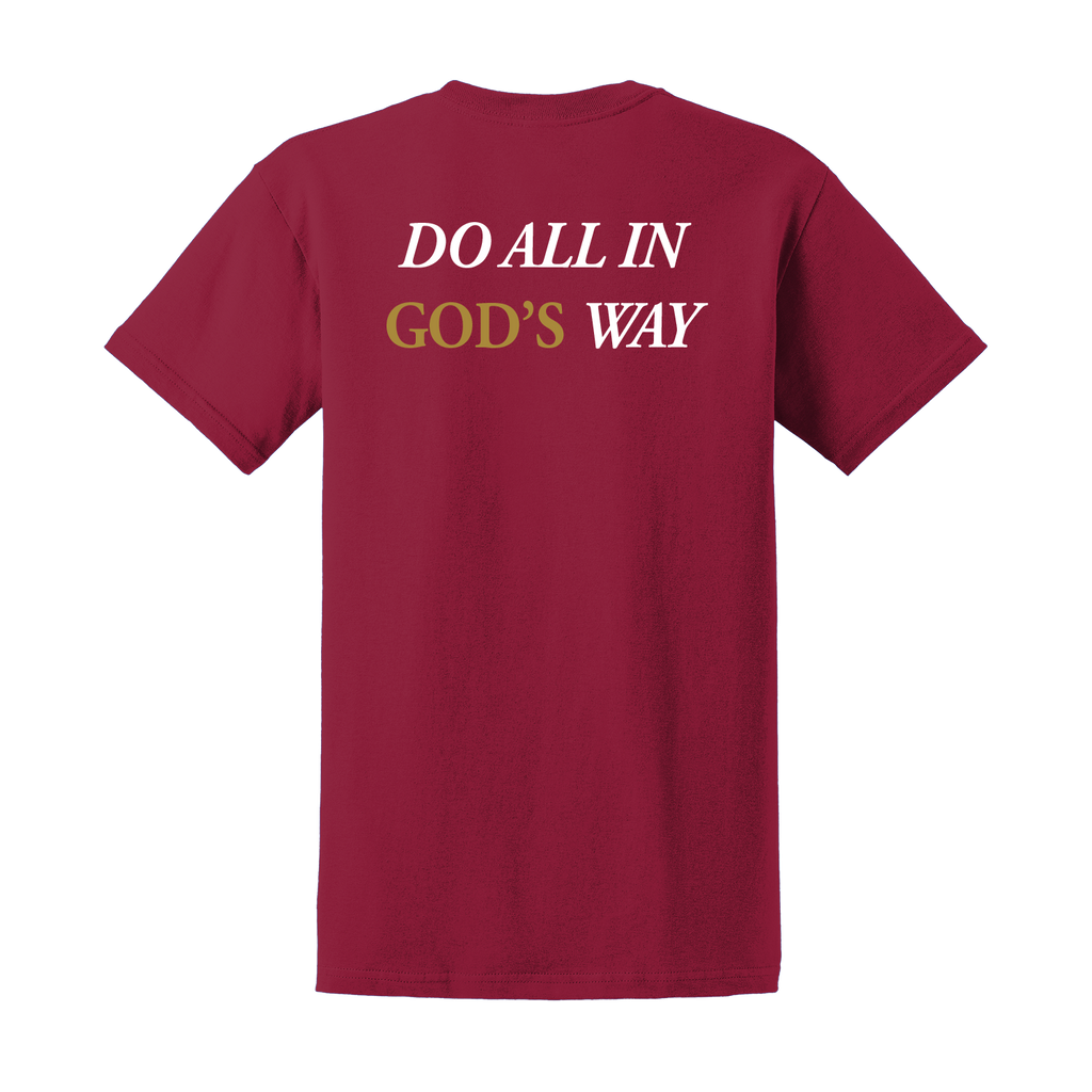 COTTON TEE - DO ALL IN GOD'S WAY
