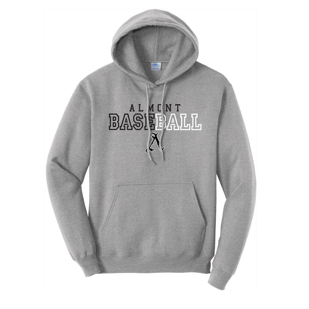 PORT & COMPANY CORE FLEECE PULLOVER HOODED SWEATSHIRT