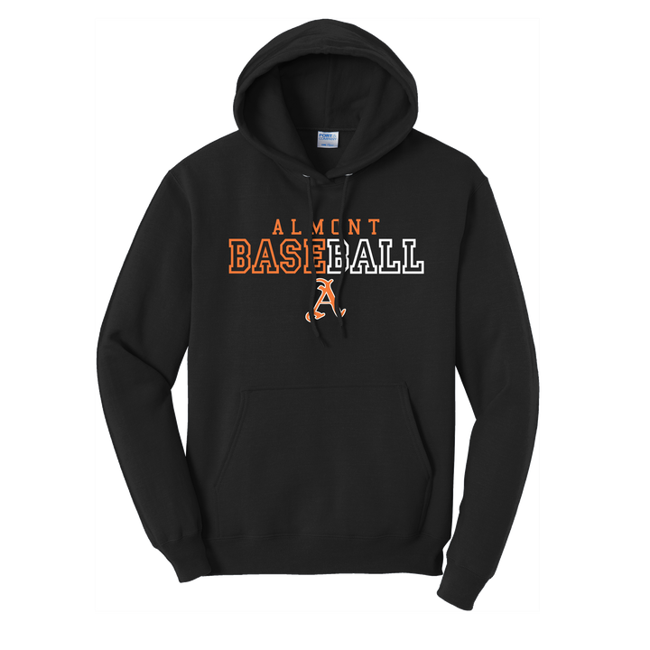 PORT & COMPANY CORE FLEECE PULLOVER HOODED SWEATSHIRT