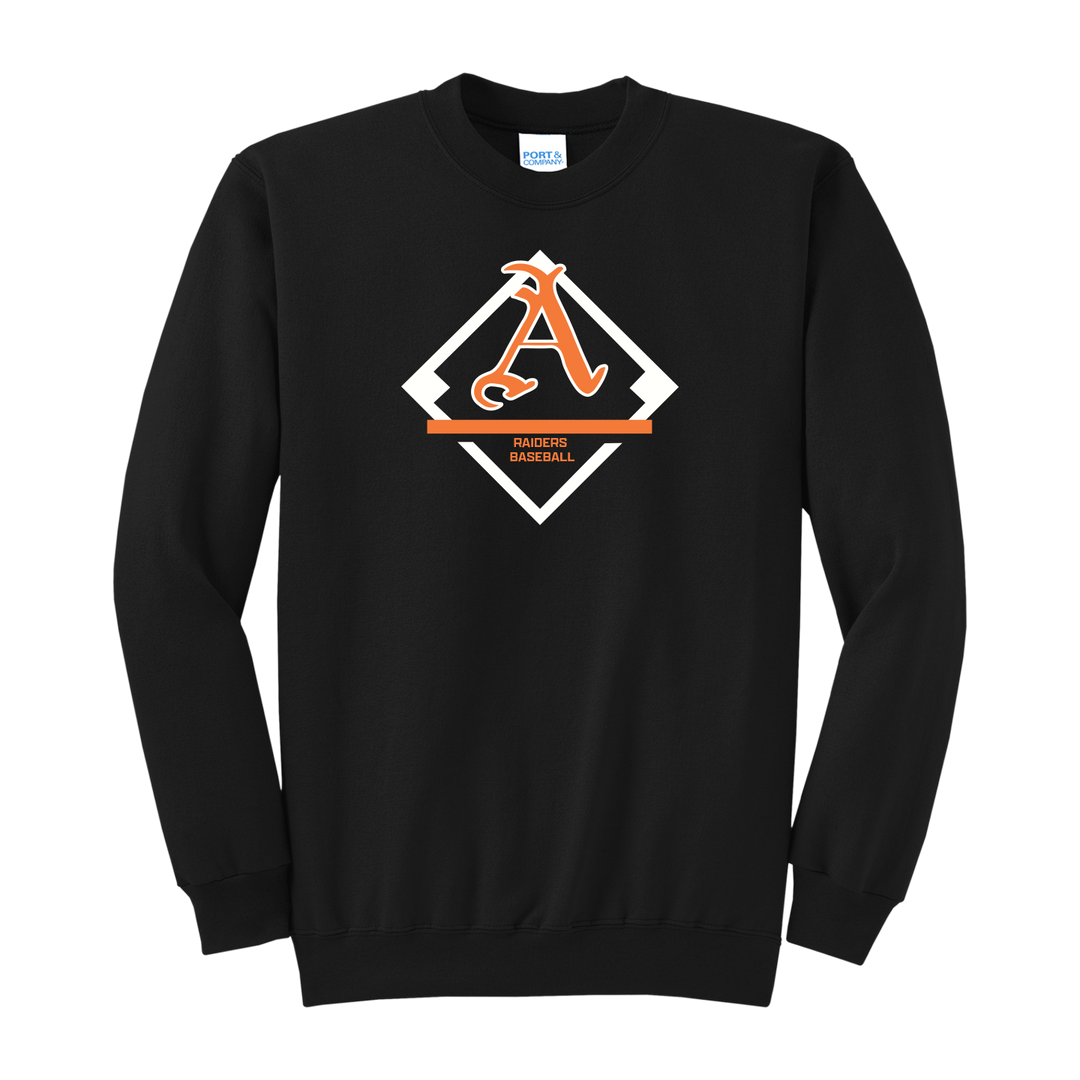 RAIDERS CORE FLEECE CREWNECK SWEATSHIRT