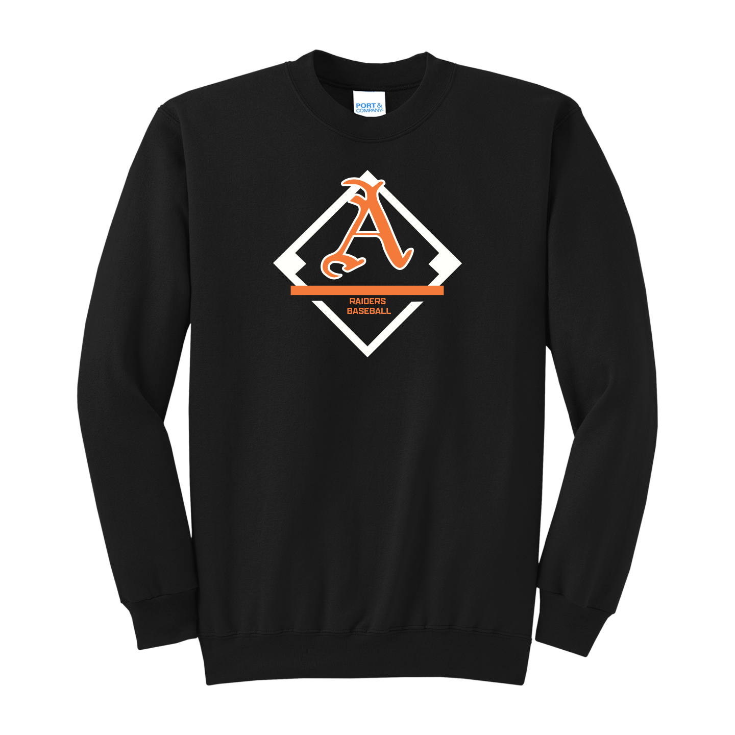RAIDERS CORE FLEECE CREWNECK SWEATSHIRT