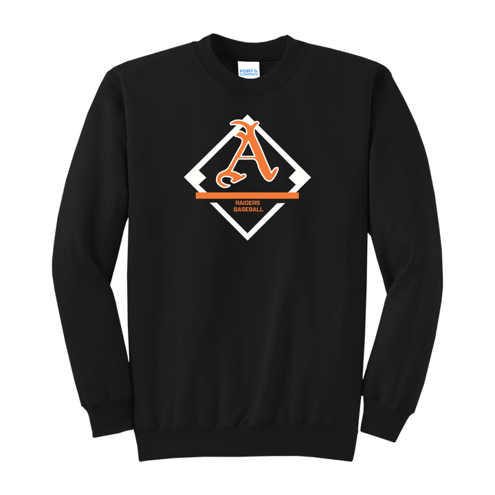 RAIDERS CORE FLEECE CREWNECK SWEATSHIRT