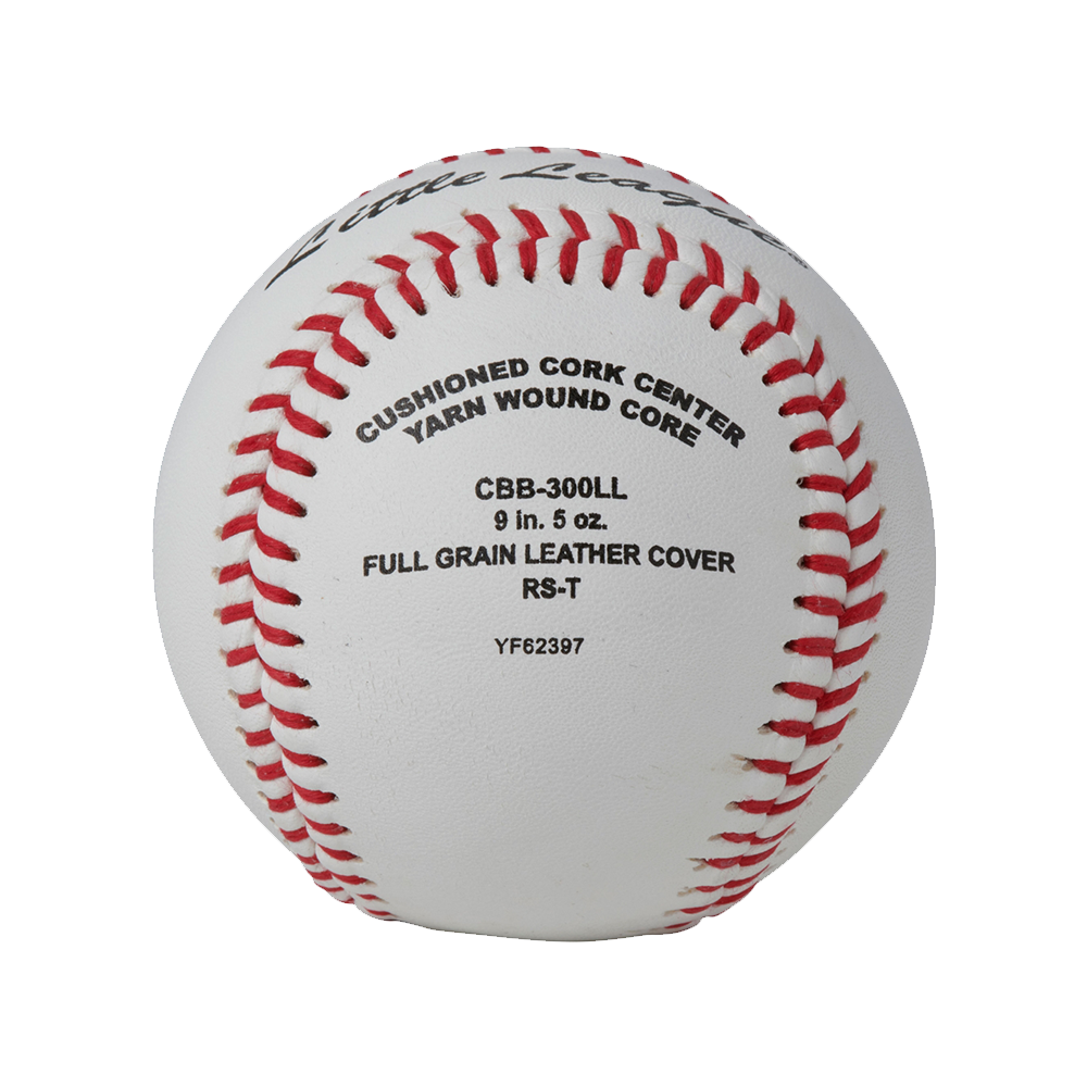 1 Dozen Champro Little League® - Double Cushion Cork Core - Full Grain Leather Cover Baseballs *Ages 8-12 Recommended Game Ball*