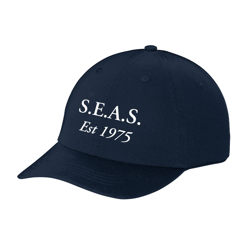 WASHED TWILL CAP - NAVY – Second Story Collection