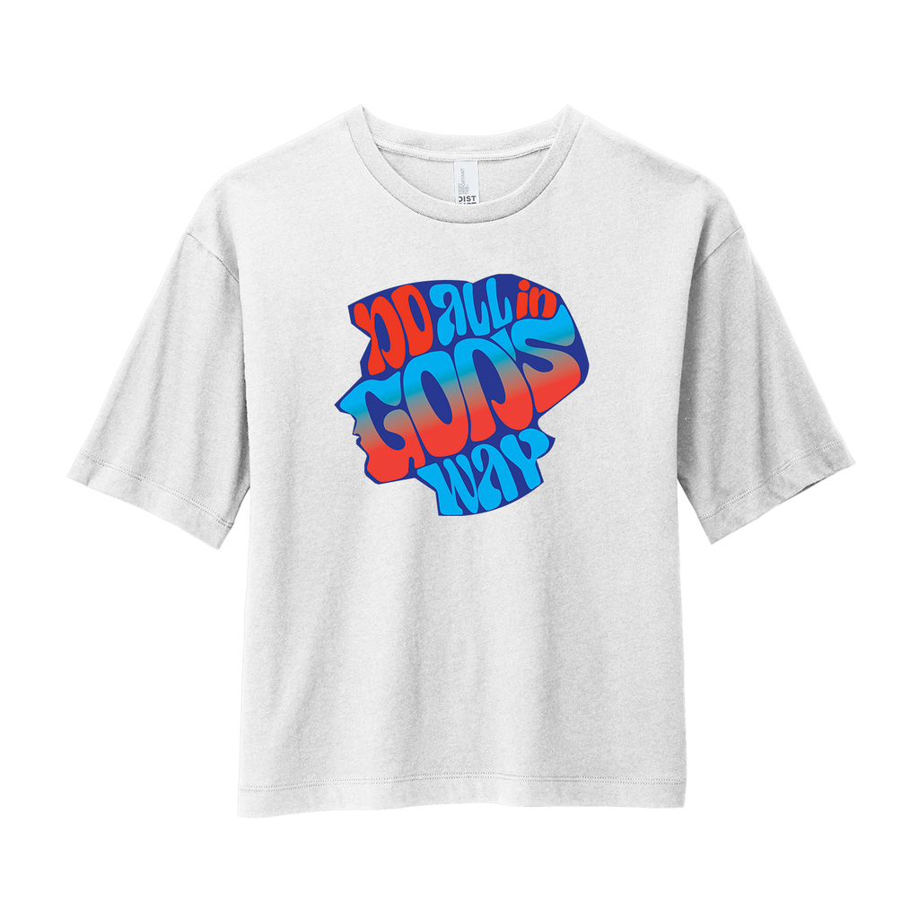 WOMEN’S BOXY TEE - DO ALL IN GOD'S WAY