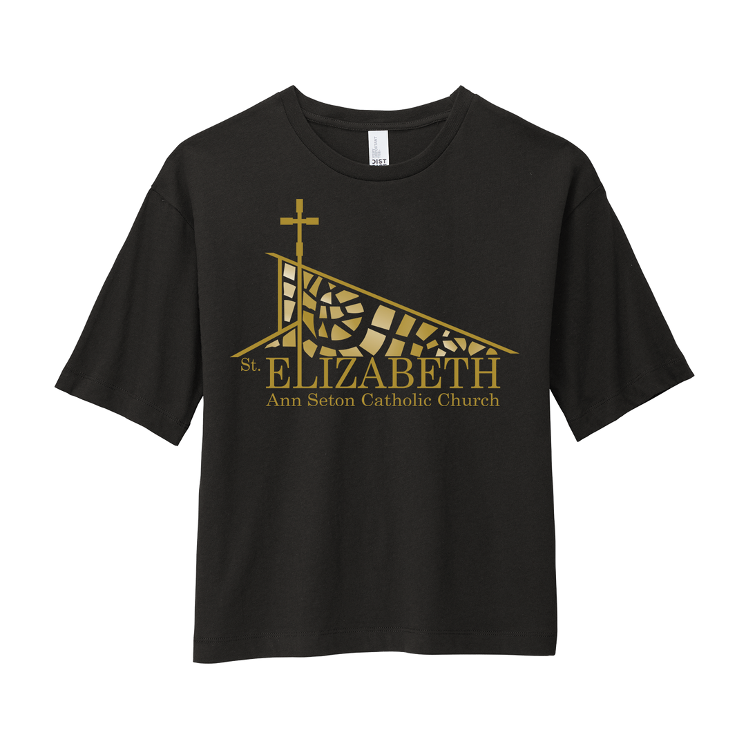 WOMEN’S BOXY TEE - SEAS CATHOLIC CHURCH