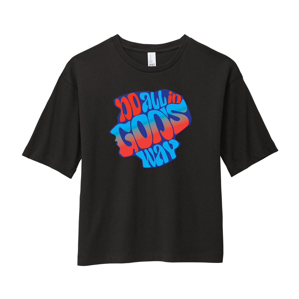 WOMEN’S BOXY TEE - DO ALL IN GOD'S WAY