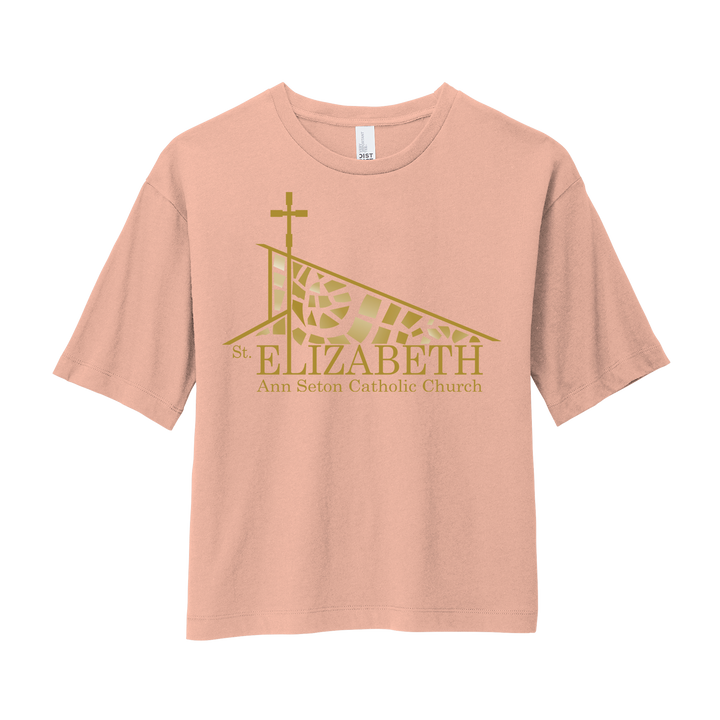 WOMEN’S BOXY TEE - SEAS CATHOLIC CHURCH