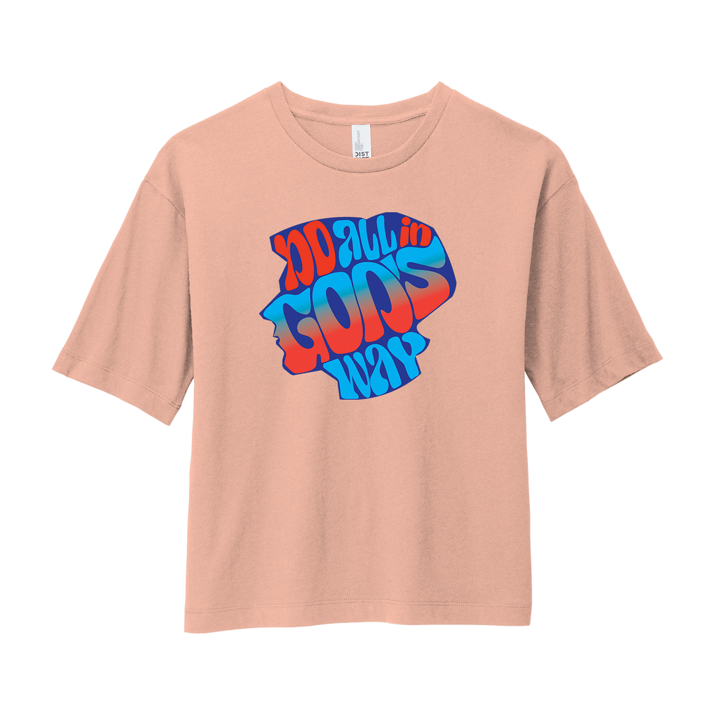 WOMEN’S BOXY TEE - DO ALL IN GOD'S WAY