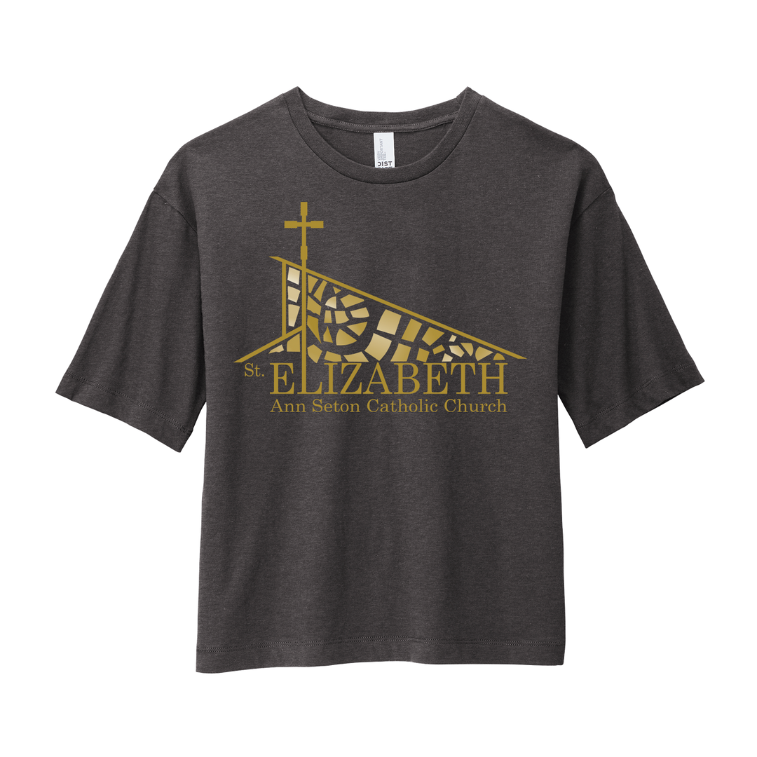 WOMEN’S BOXY TEE - SEAS CATHOLIC CHURCH