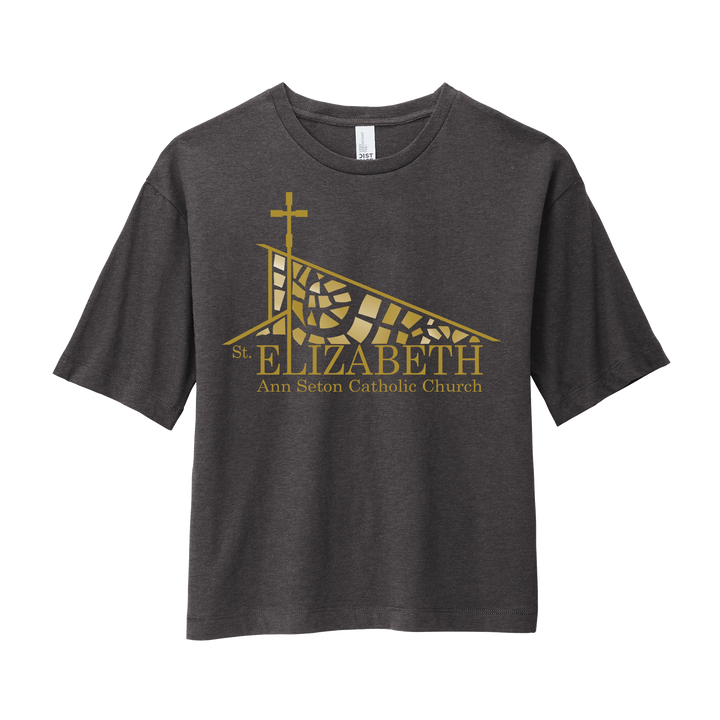 WOMEN’S BOXY TEE - SEAS CATHOLIC CHURCH