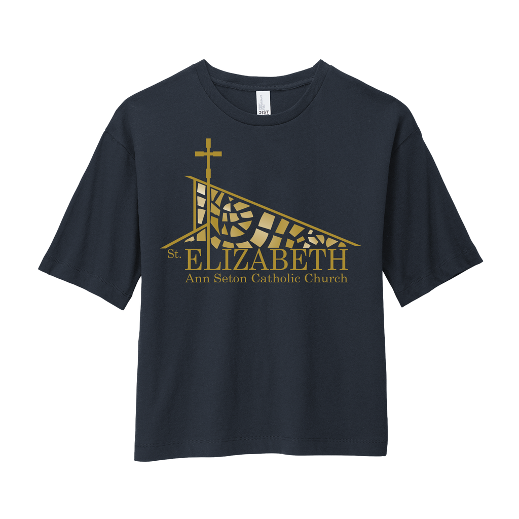 WOMEN’S BOXY TEE - SEAS CATHOLIC CHURCH