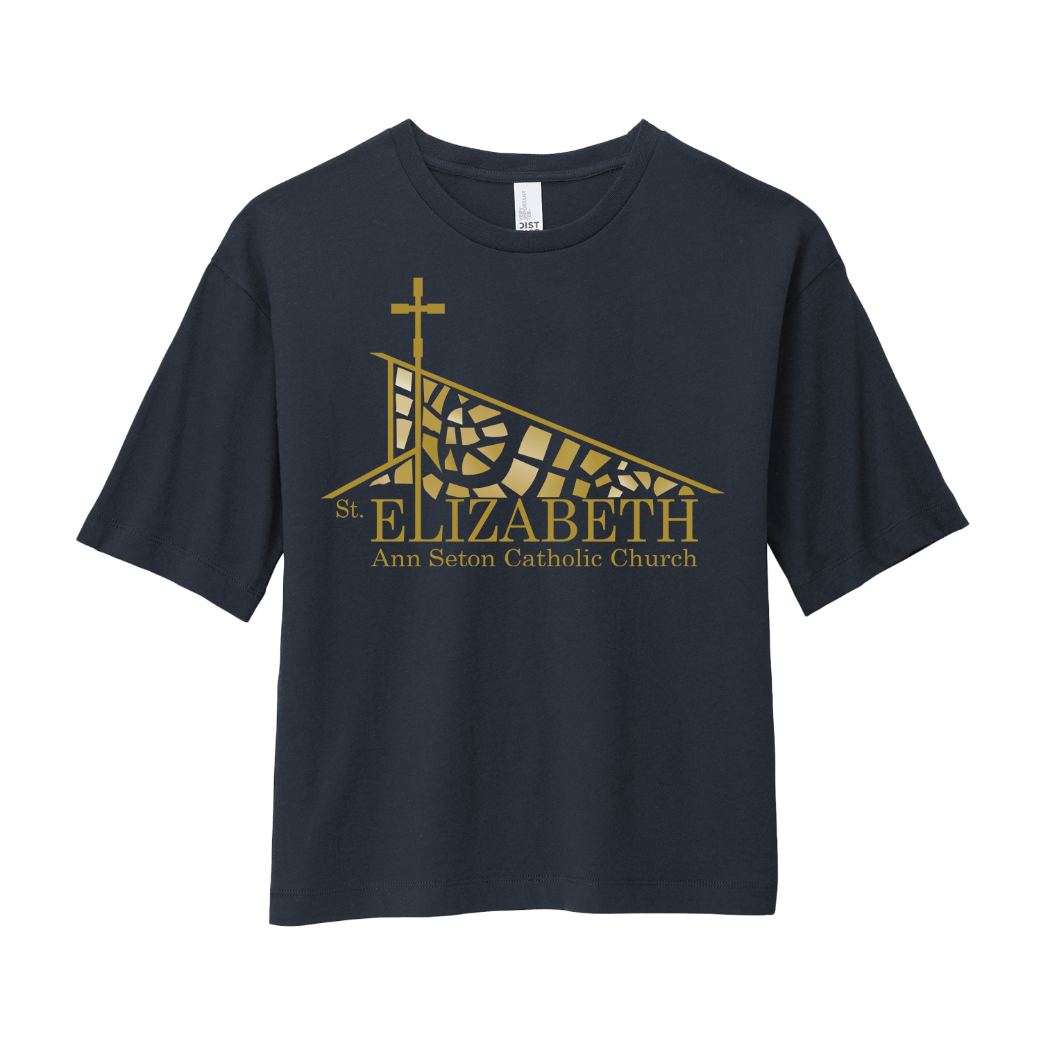WOMEN’S BOXY TEE - SEAS CATHOLIC CHURCH