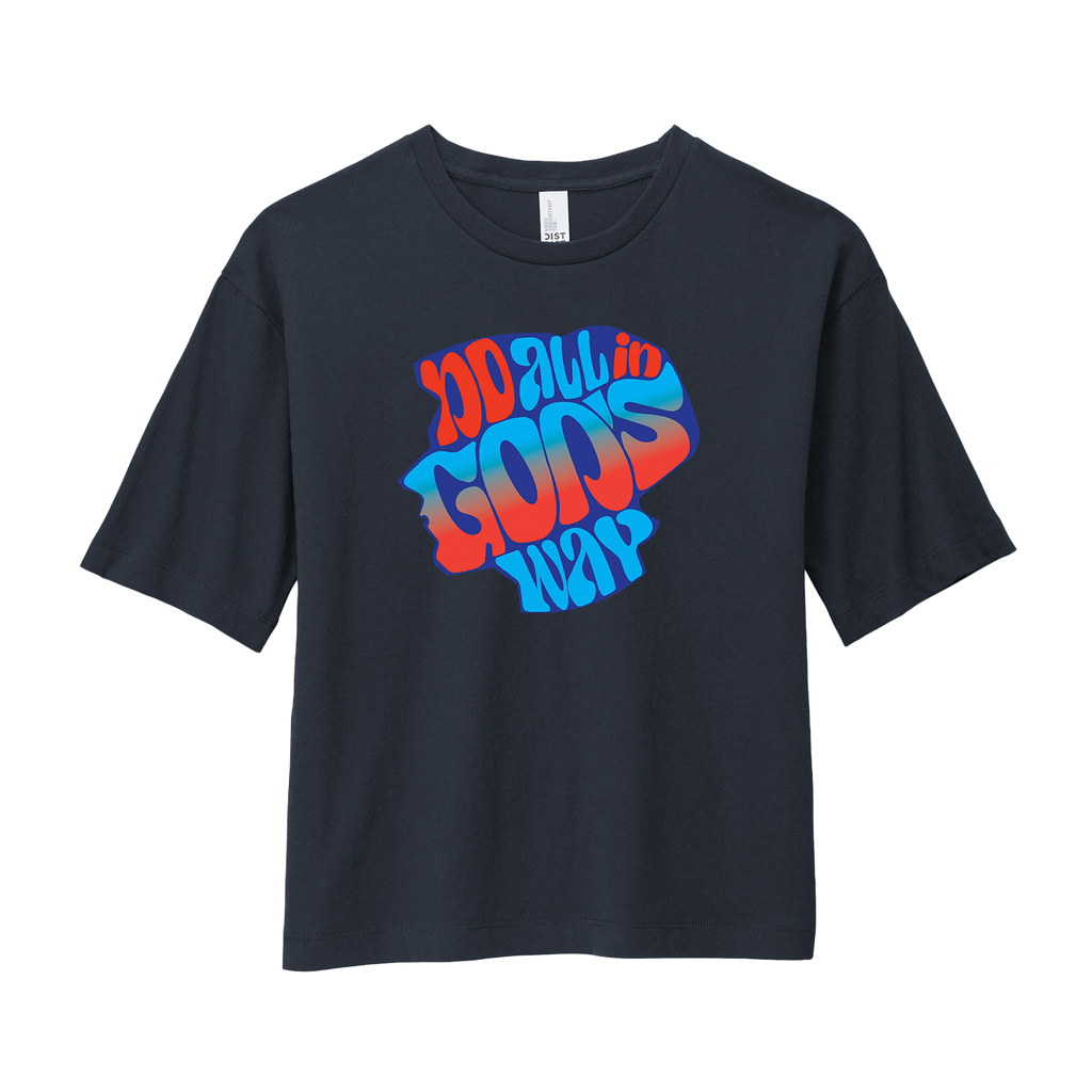 WOMEN’S BOXY TEE - DO ALL IN GOD'S WAY