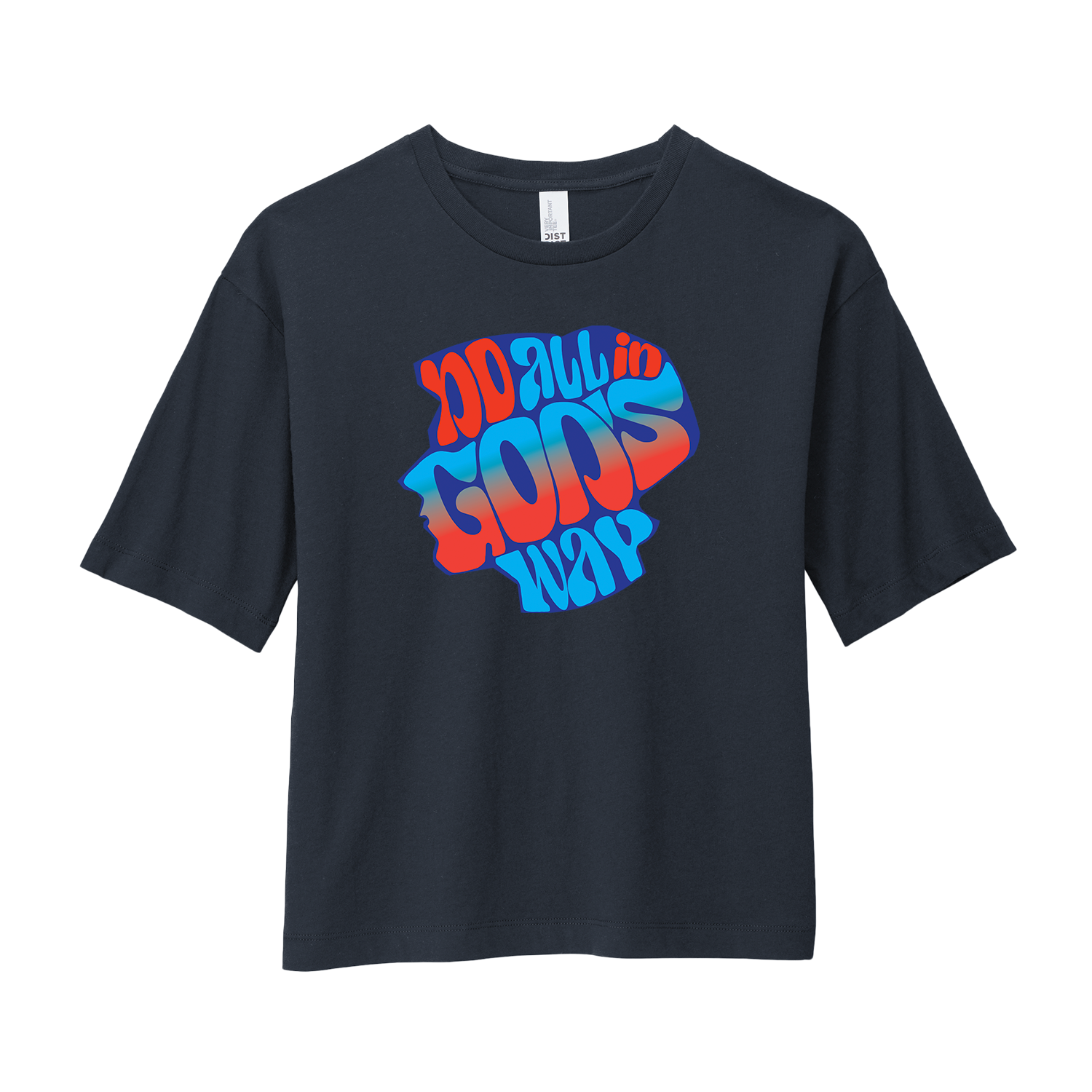 WOMEN’S BOXY TEE - DO ALL IN GOD'S WAY