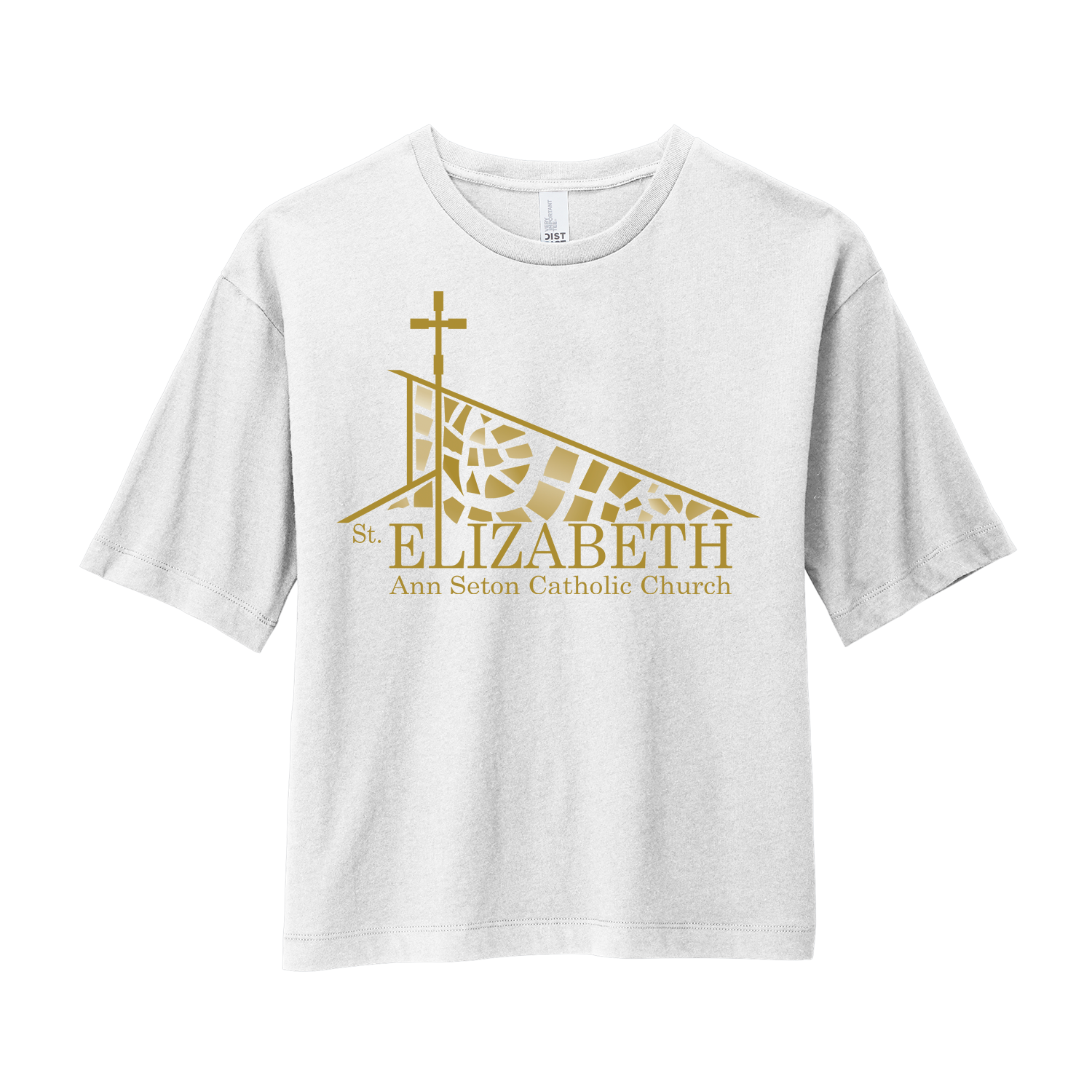 WOMEN’S BOXY TEE - SEAS CATHOLIC CHURCH