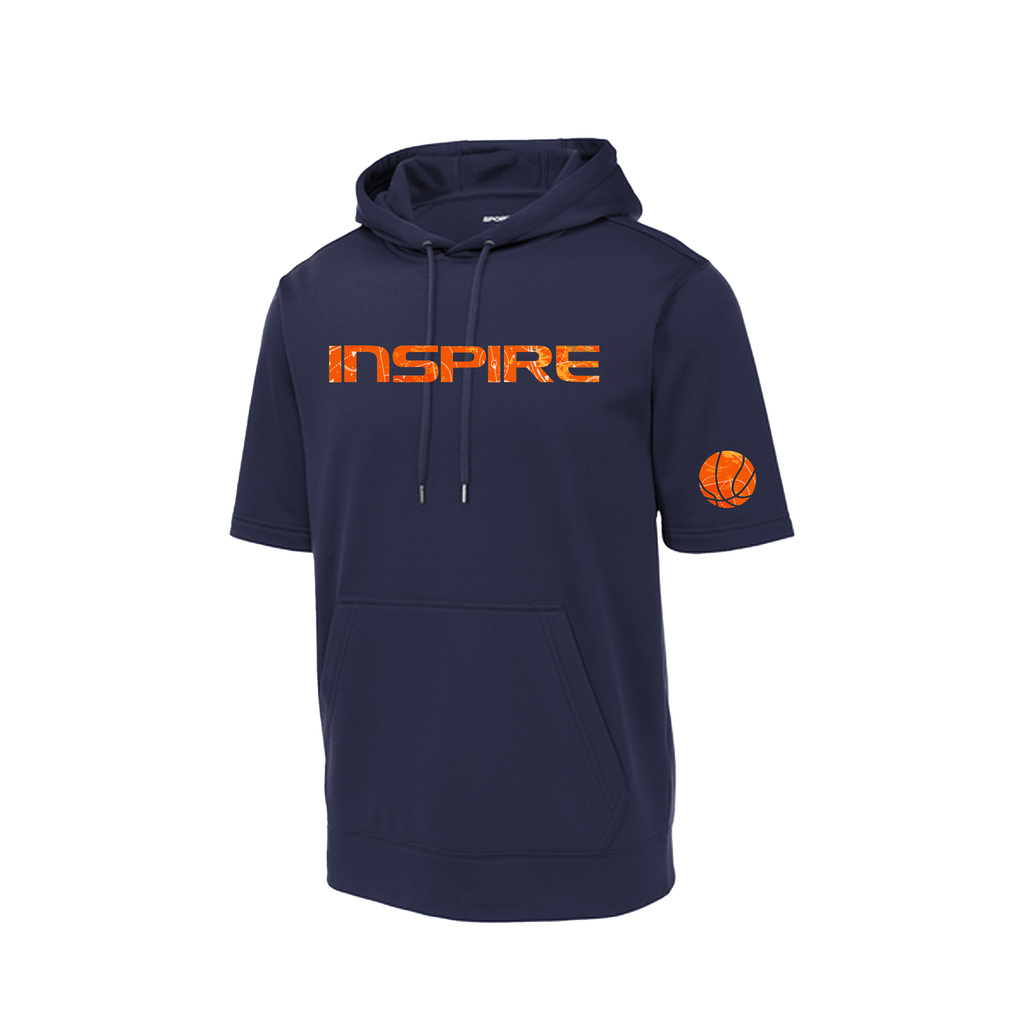 Sport-Tek ® Sport-Wick ® Fleece Short Sleeve Hooded Pullover