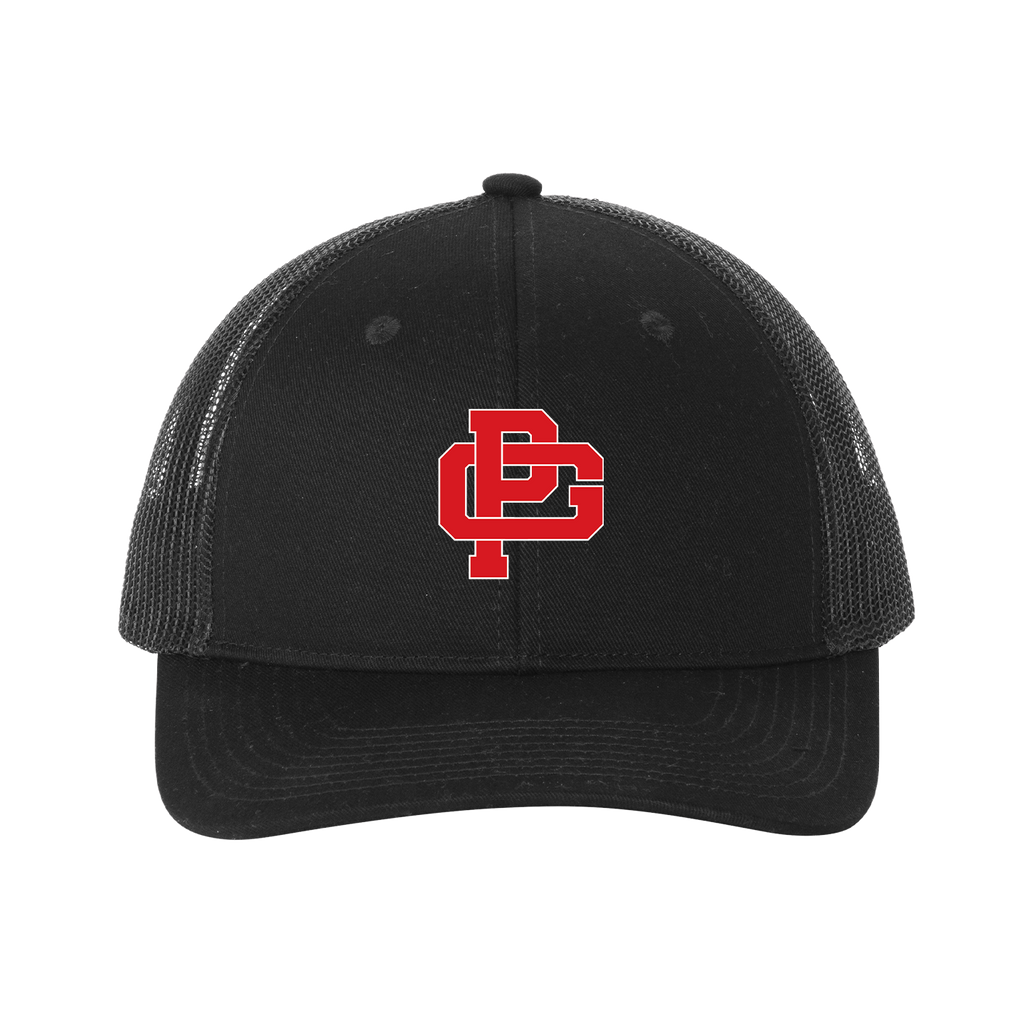 PORT AUTHORITY SNAPBACK PONYTAIL TRUCKER CAP