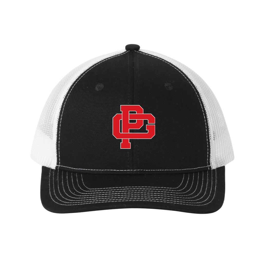 PORT AUTHORITY SNAPBACK PONYTAIL TRUCKER CAP