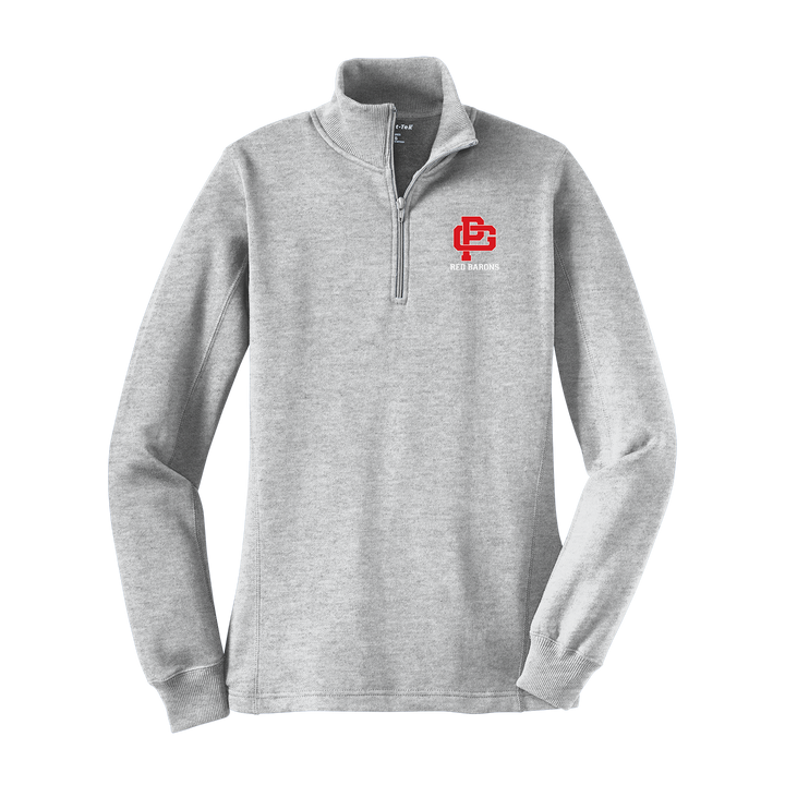 SPORT-TEK LADIES 1/4-ZIP SWEATSHIRT