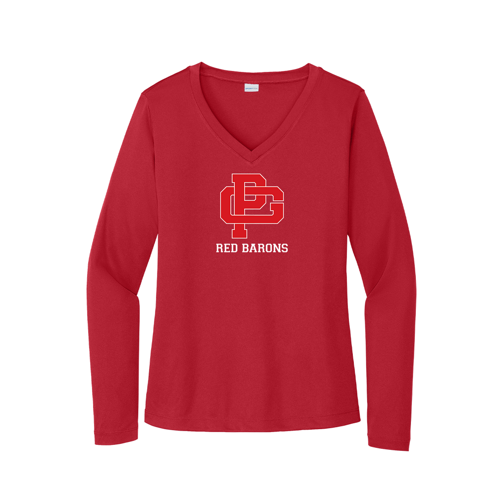 SPORT-TEK LADIES LONG SLEEVE POSICHARGE COMPETITOR TEE
