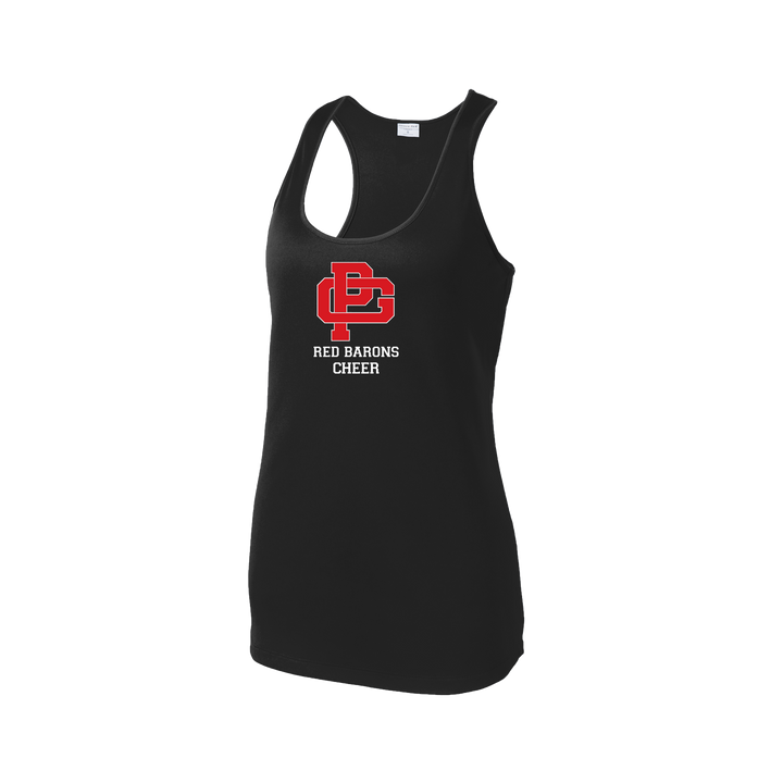 SPORT-TEK LADIES POSICHARGE COMPETITOR RACERBACK TANK - FOOTBALL