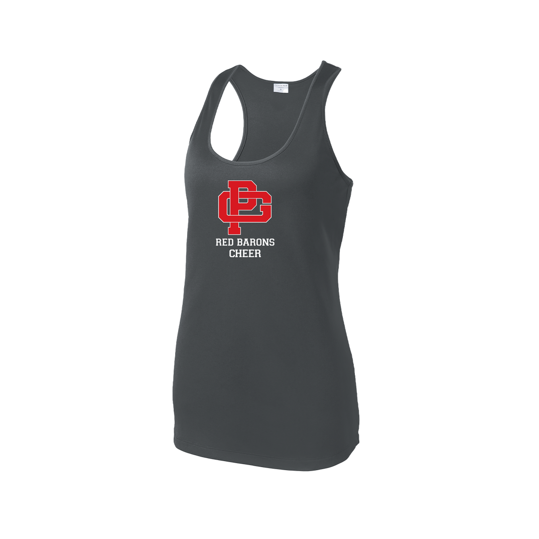 SPORT-TEK LADIES POSICHARGE COMPETITOR RACERBACK TANK - FOOTBALL