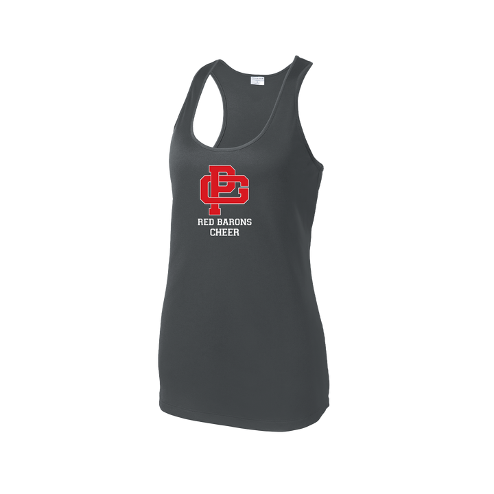 SPORT-TEK LADIES POSICHARGE COMPETITOR RACERBACK TANK - FOOTBALL